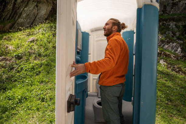 Porta potty delivery and setup in Pickerington, OH